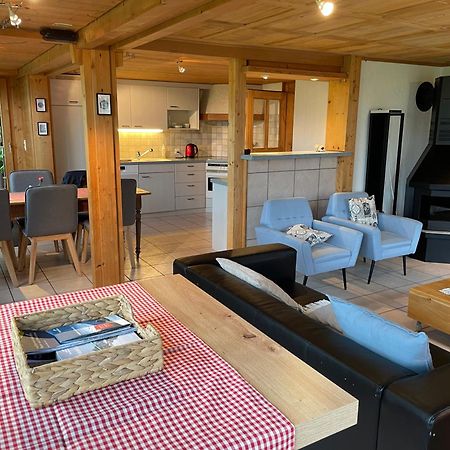 Edelweiss 4 Zi Ferienwohnung In Landhaus Frutigen Exteriör bild